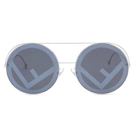 oversized fendi sunglasses|fendi round 52mm sunglasses.